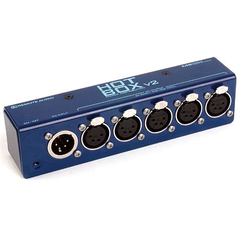 4 xlr distribution box|Hot Box DC Power Distribution Box.